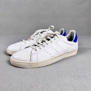 Adidas Stan Smith Vulc White Blue Mens Size 12 Sneakers
